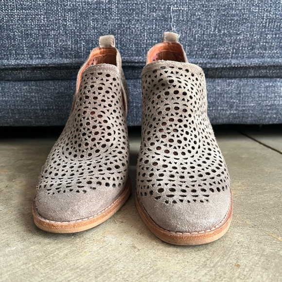 Jeffrey Campbell Shoes - Jeffery Campbell Perforated Suede Ankle Boots